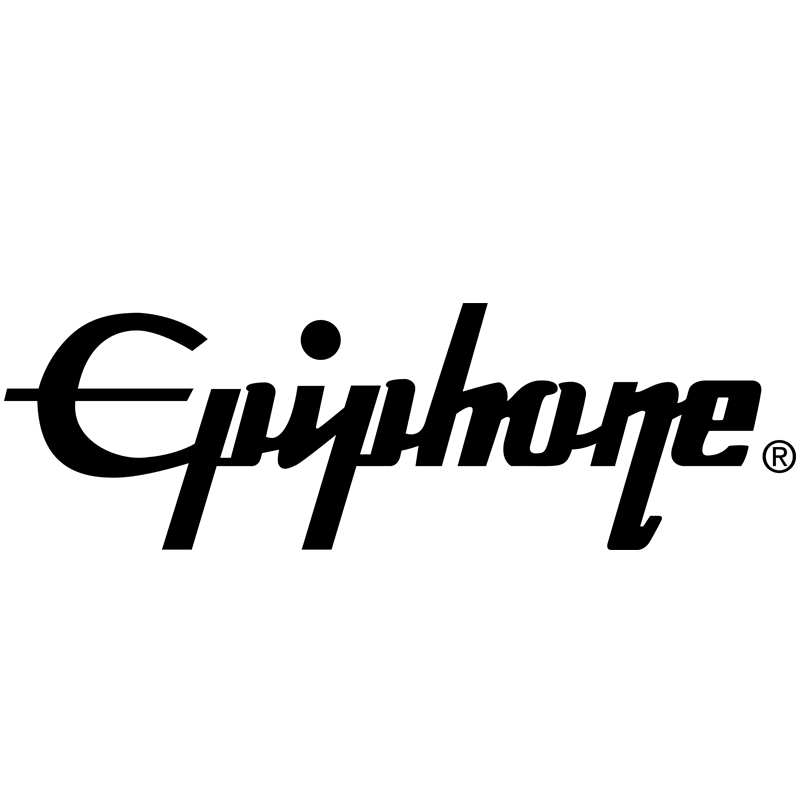 Black Epiphone logo