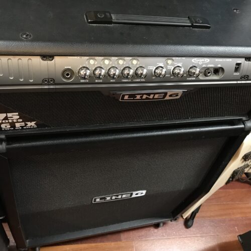 Line 6 Spider III  HD 75 head and 4×12