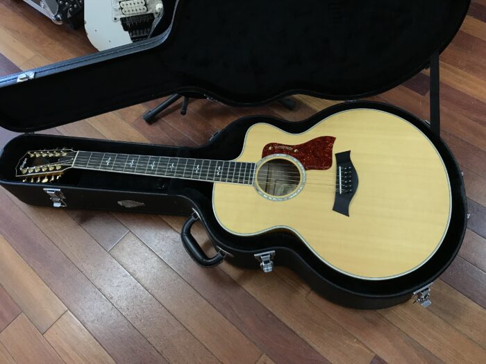 2007 Taylor 655 ce 12 string incredible back