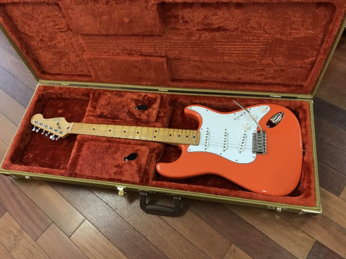 1983 Fender Stratocaster player
