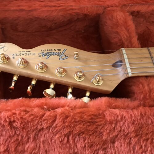 1999 Fender James Burton signature series USA Telecaster Pearl White