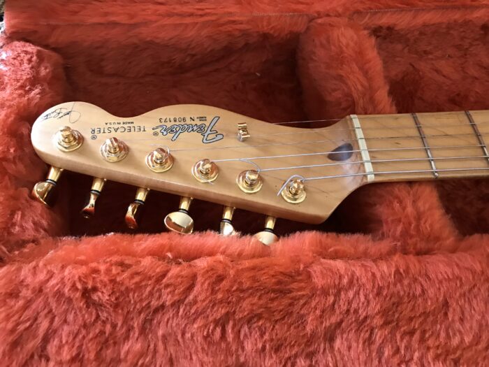1999 Fender James Burton signature series USA Telecaster Pearl White