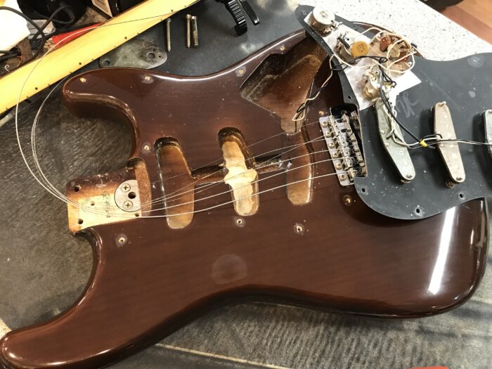 1975 Fender Mocha Stratocaster