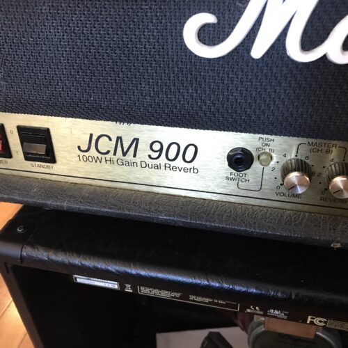 1999 Marshall JCM 900 MODEL 4100 100 watt head
