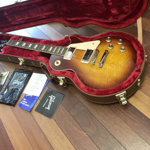 2019 Gibson Les Paul Standard 1960 with huge flame